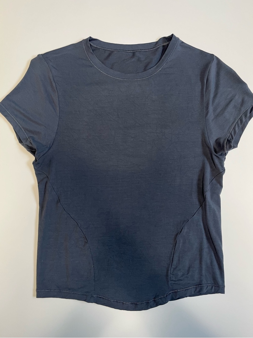 Buffbunny Collection Halo Baby Tee - Grey Blue